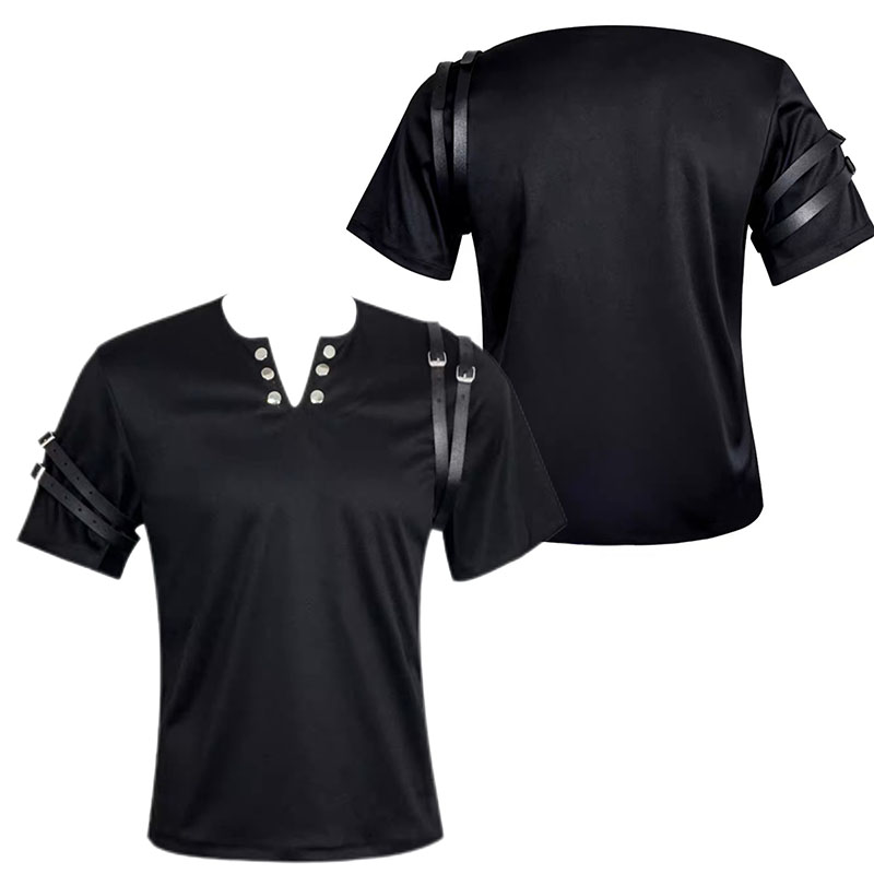 Anime Merchandise Clothes - เสื้อยืดแขนสั้นสีดำ Michael Jackson BAD รุ่นใหม่ปี 2026