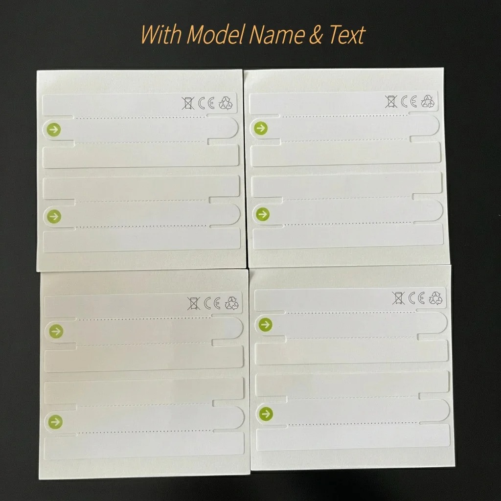 Sticker Sheet Set - สติ๊กเกอร์กล่องซีล ORI 100 ชิ้น มีรหัสและข้อความพิมพ์ สำหรับ