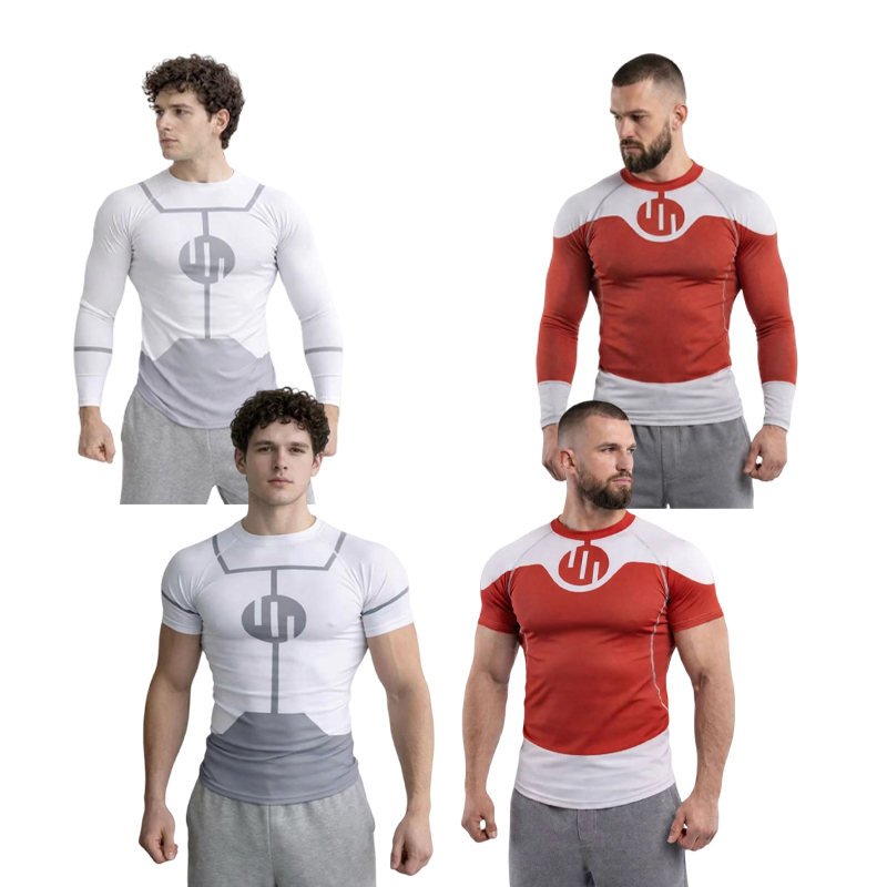 Anime Merchandise Clothes - เสื้อรัดกล้ามเนื้อ Invincible Cosplay สำหรับดำน้ำ เสื้อยืด BJJ