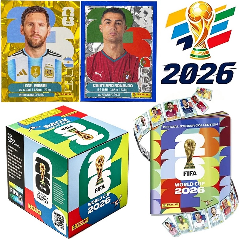 Sticker Sheet Set - สติกเกอร์ลิขสิทธิ์ Panini FIFA World Cup 2026