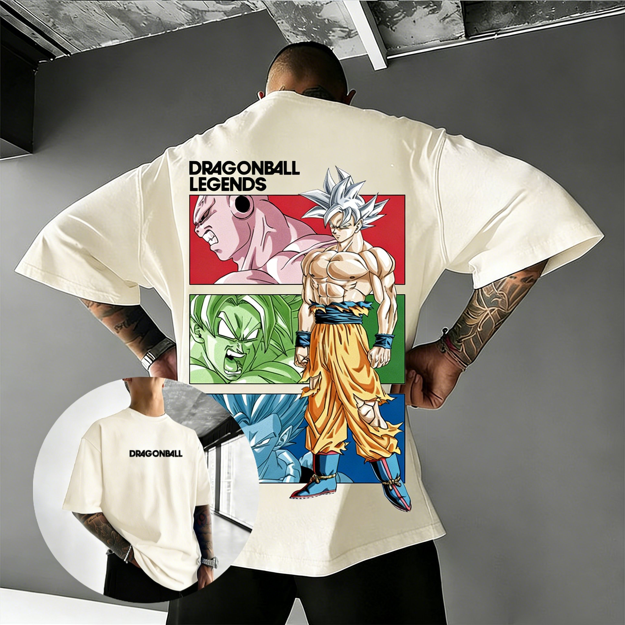 Anime Merchandise Store Japan - เสื้อยืดลายกราฟิกอนิเมะดราก้อนบอล 2026 รุ่นใหม่สุดฮิต สำหรับผู้ชายและผู้หญิง ผ้าฝ้ายลำลอง สตรีทแวร์