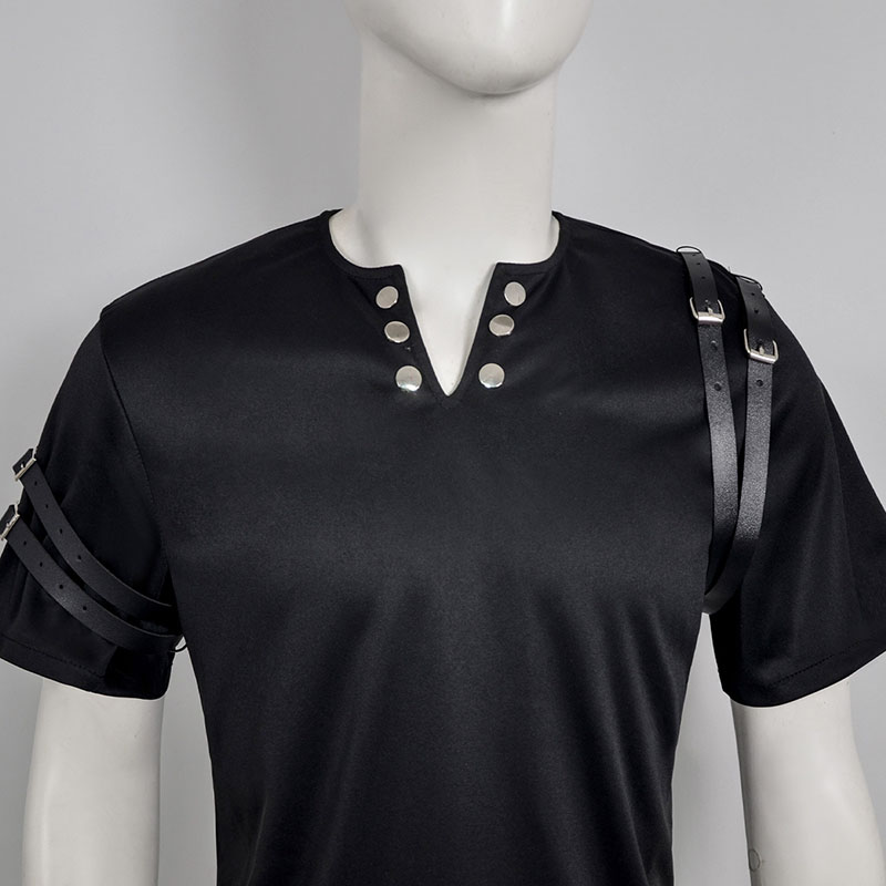 เสื้อยืดแขนสั้นสีดำ Michael Ja - Anime Merchandise Clothes บทวิจารณ์และราคา