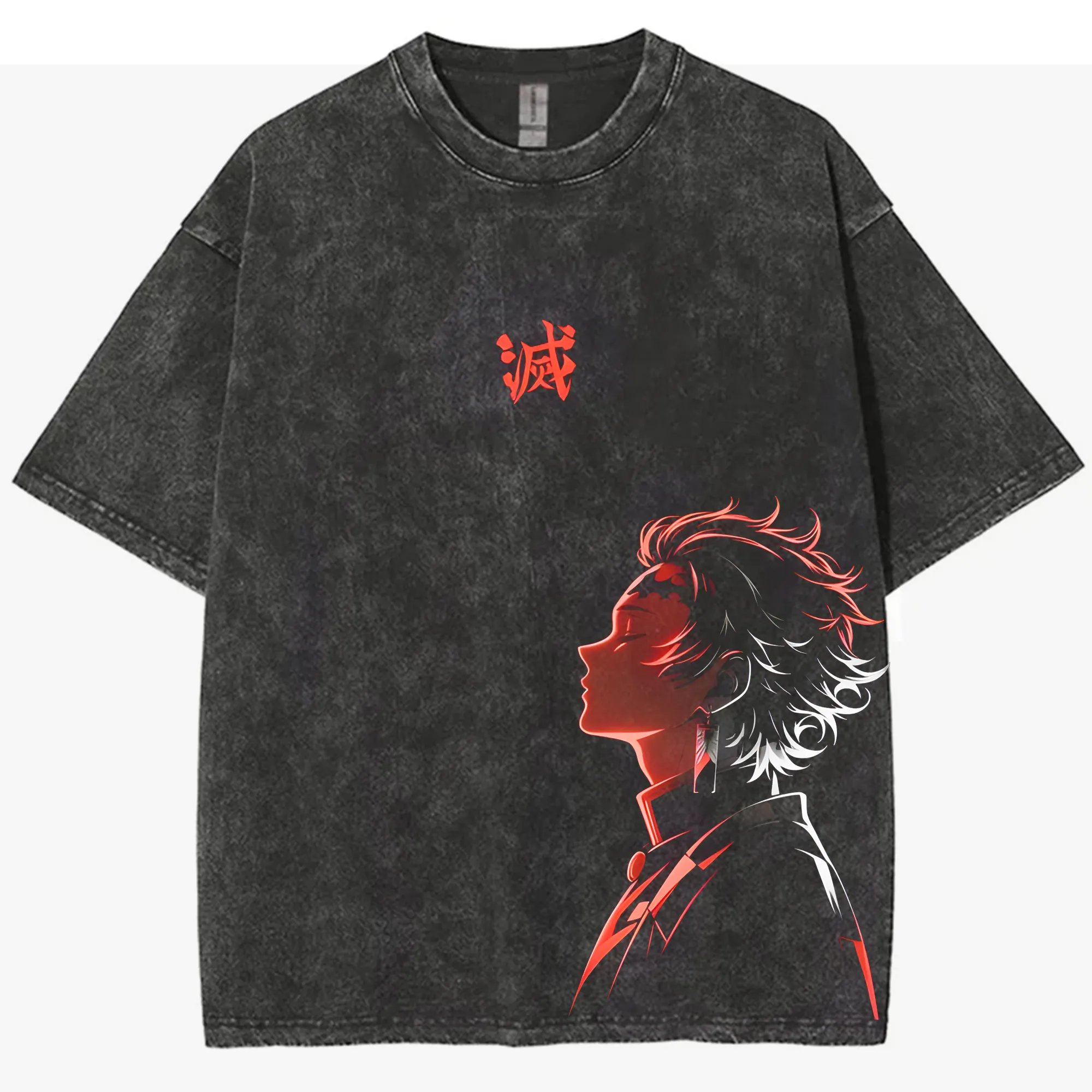 เสื้อยืดลายกราฟิกสไตล์วินเทจลา - Anime Merchandise Demon Slayer บทวิจารณ์และราคา