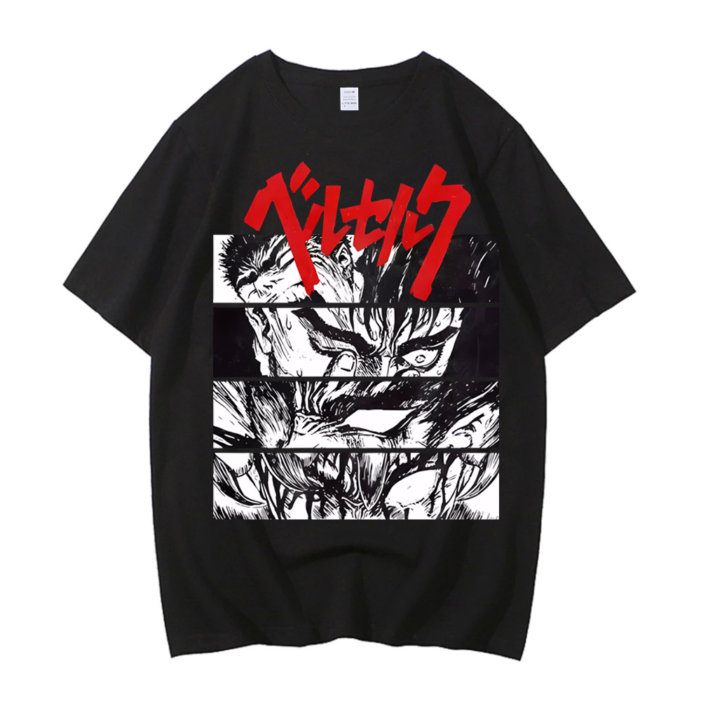 เสื้อยืดอนิเมะ Berserk ลายพิมพ - Anime Merchandise Store Japan บทวิจารณ์และราคา