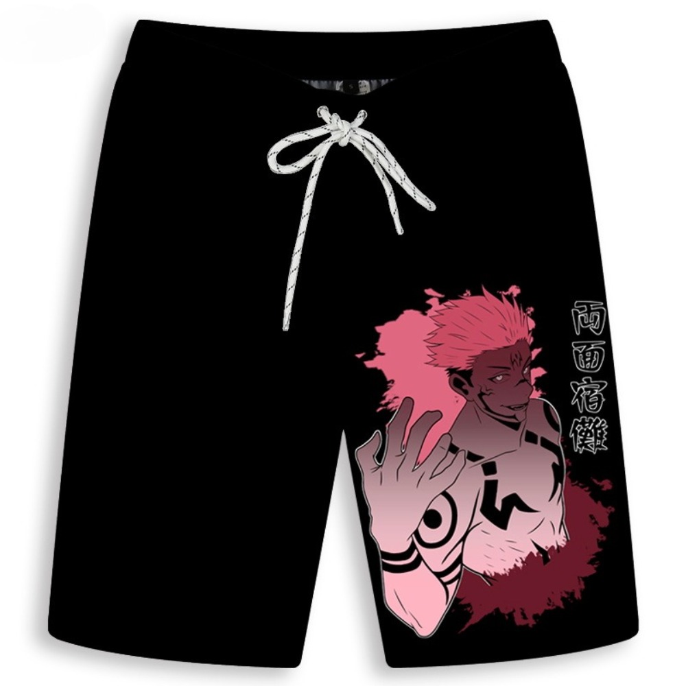 กางเกงขาสั้นพิมพ์ลายโกโจ ซาโตร - Anime Merchandise Store Japan บทวิจารณ์และราคา