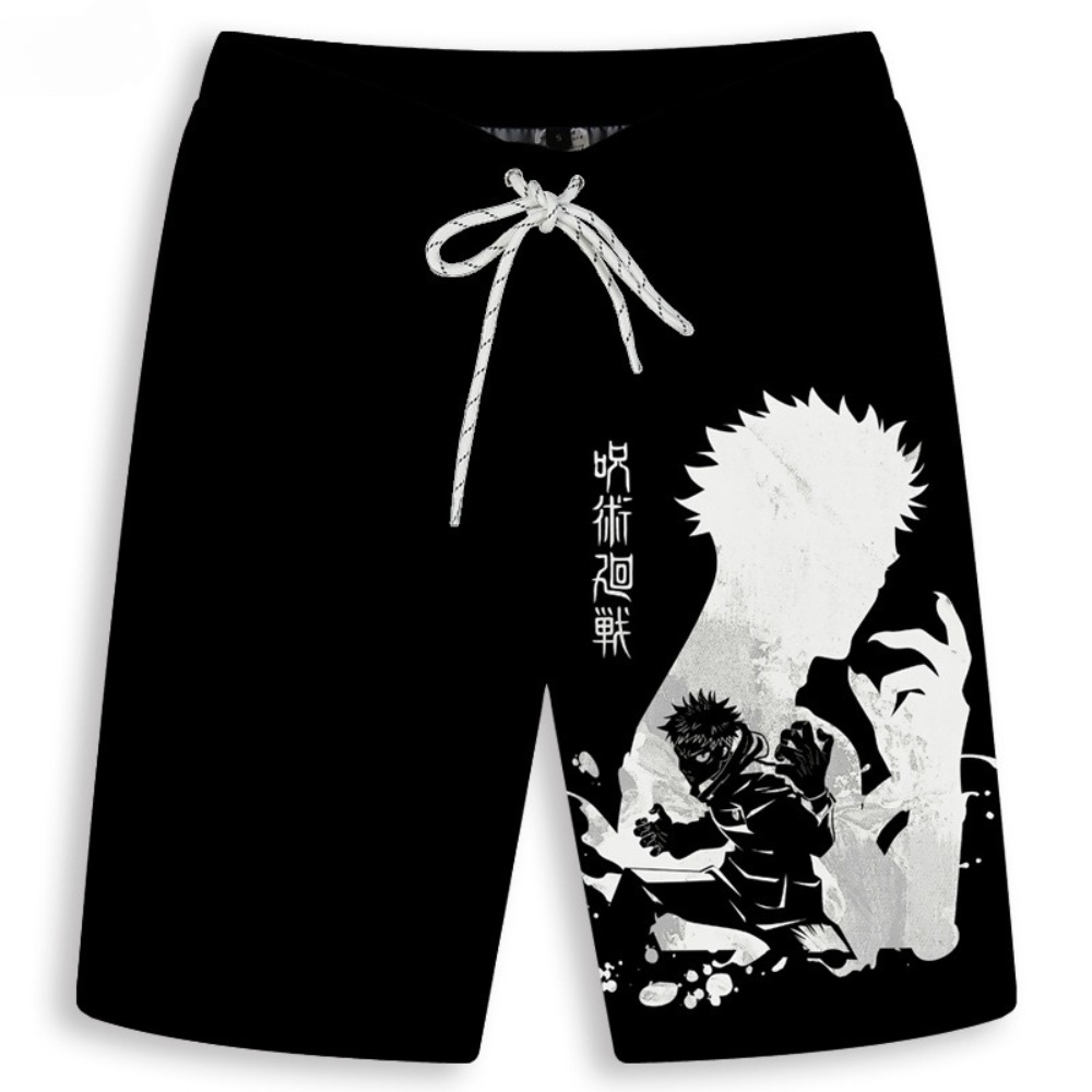 กางเกงขาสั้นพิมพ์ลายโกโจ ซาโตร - Anime Merchandise Store Japan บทวิจารณ์และราคา