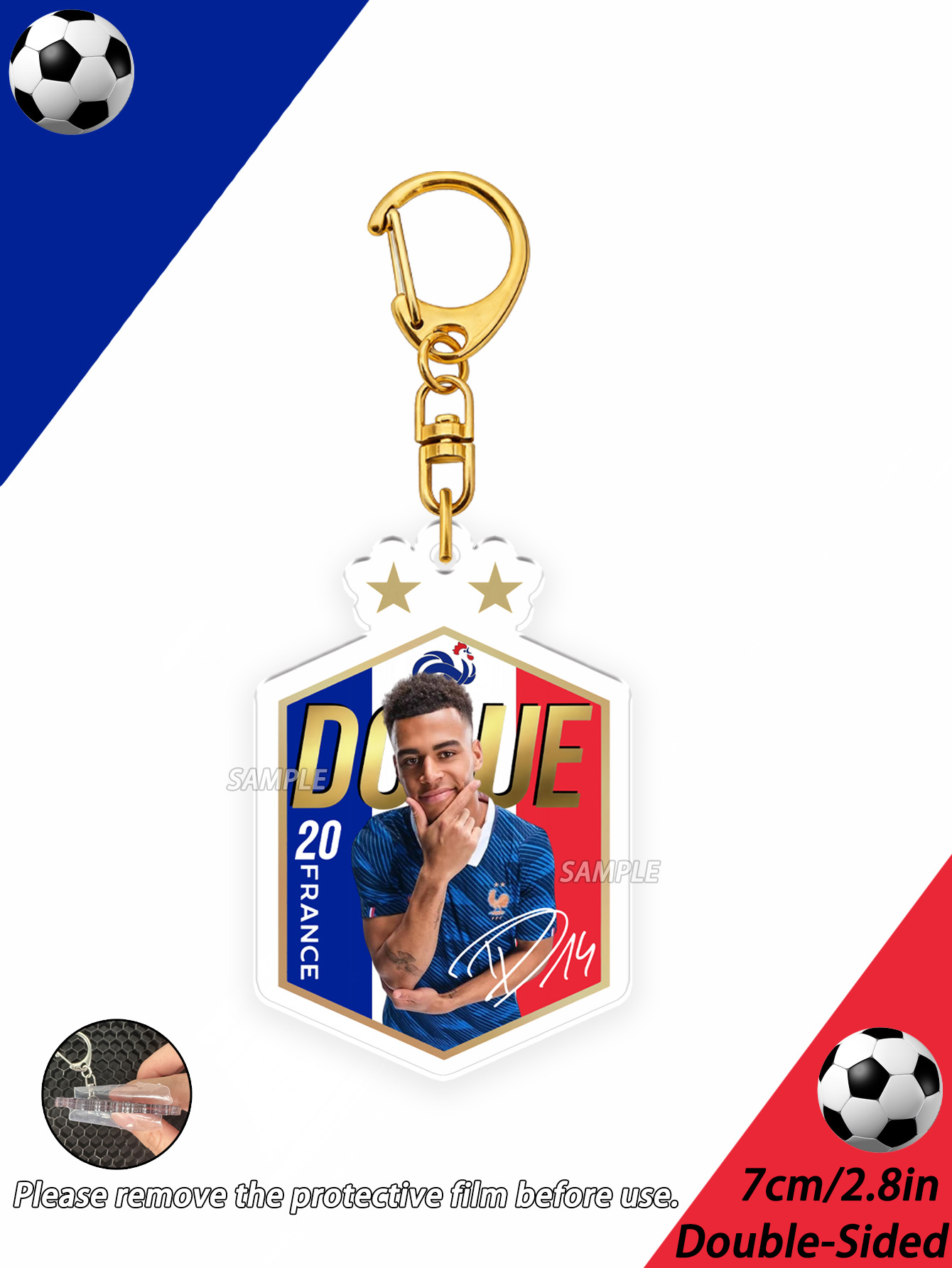 พวงกุญแจฝรั่งเศส, พวงกุญแจฟุตบ - Anime Merchandise Keychains บทวิจารณ์และราคา