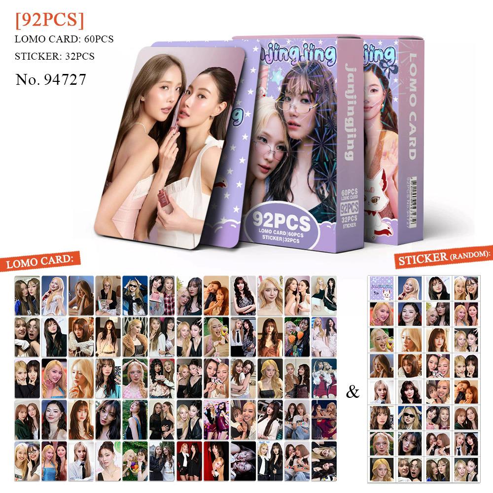 ชุดการ์ดโลโม่ไอดอล JanJingJing - Sticker Sheet Set บทวิจารณ์และราคา