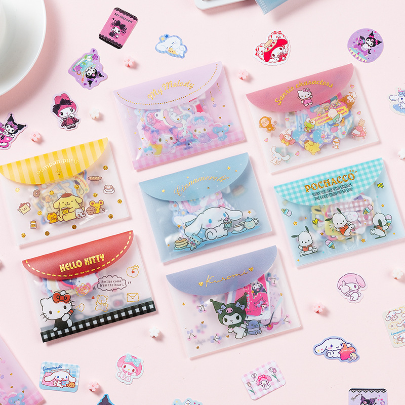 สติกเกอร์กระดาษลายการ์ตูนน่ารั - Sticker Sheet Set บทวิจารณ์และราคา