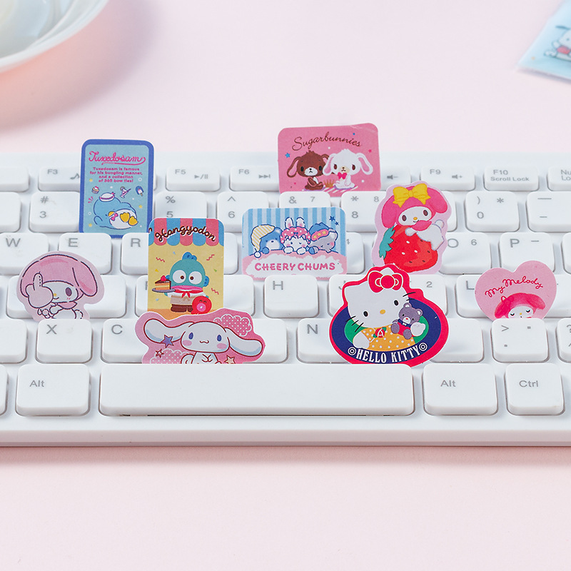 สติกเกอร์กระดาษลายการ์ตูนน่ารั - Sticker Sheet Set บทวิจารณ์และราคา