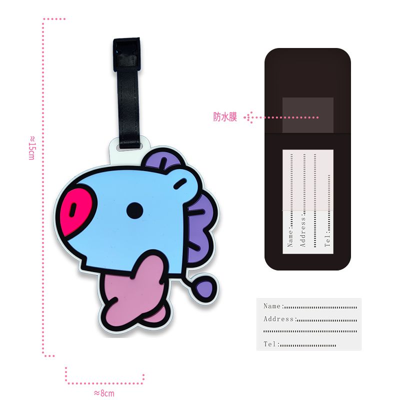 พวงกุญแจการ์ตูน BT21 น่ารัก สไ - Anime Merchandise Keychains บทวิจารณ์และราคา