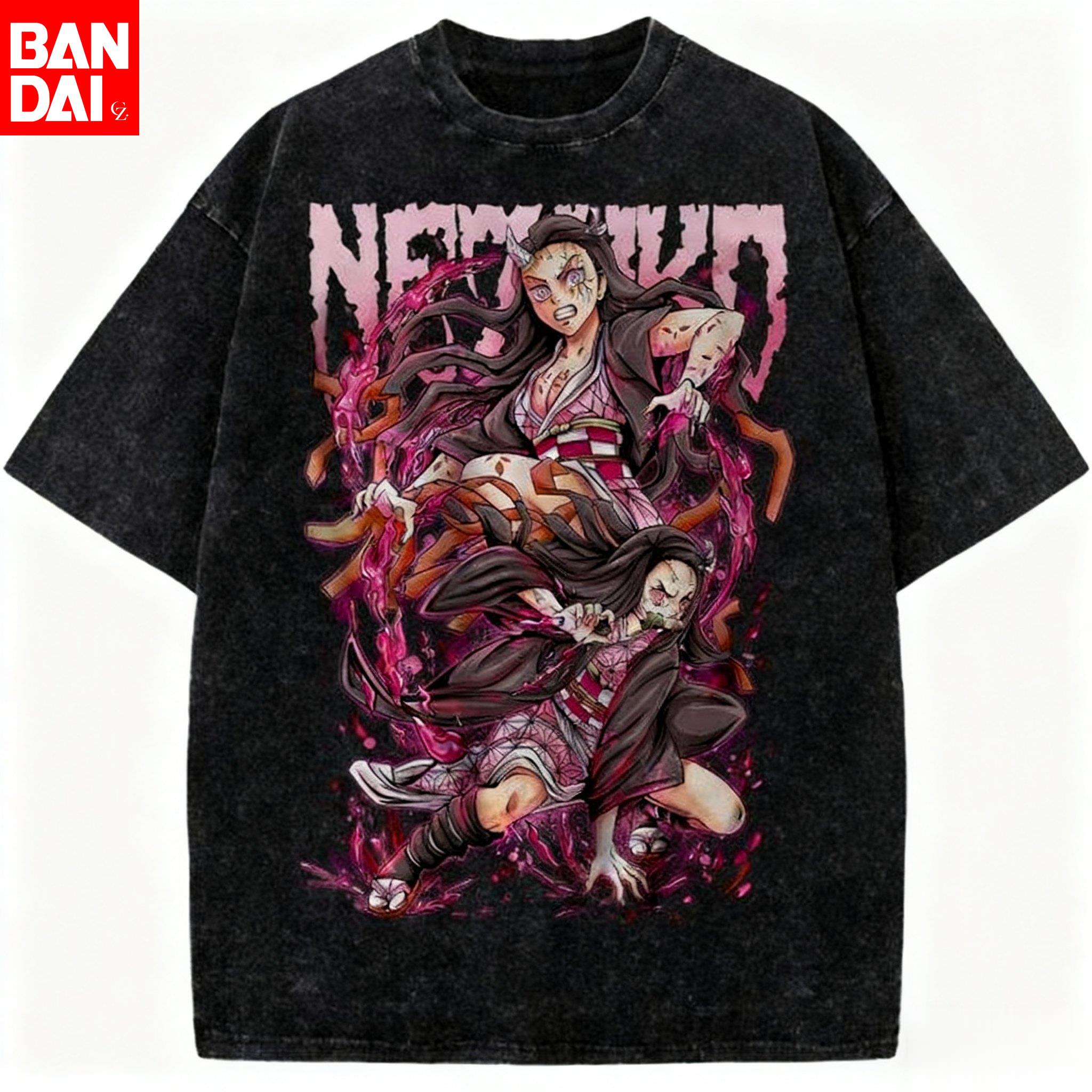 เสื้อยืดลายกราฟิกอนิเมะญี่ปุ่น - Anime Merchandise Demon Slayer บทวิจารณ์และราคา