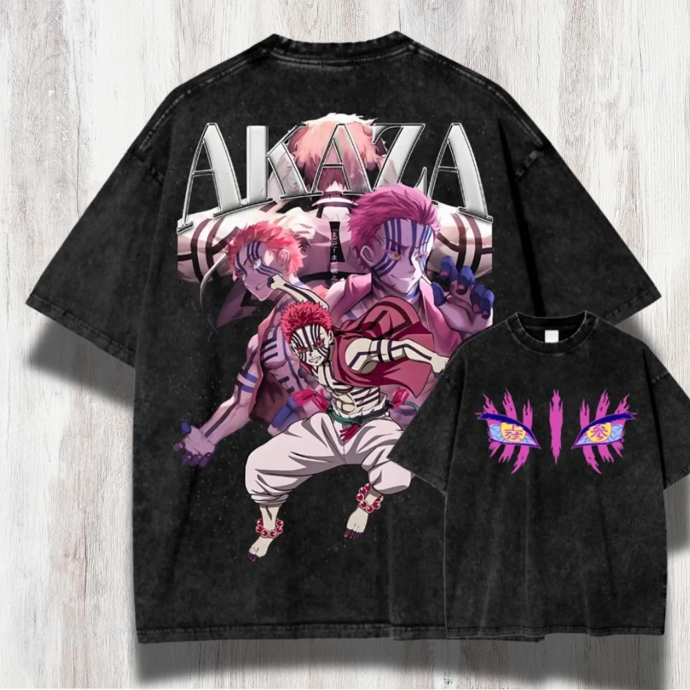 เสื้อยืดลายกราฟิกอนิเมะญี่ปุ่น - Anime Merchandise Demon Slayer บทวิจารณ์และราคา