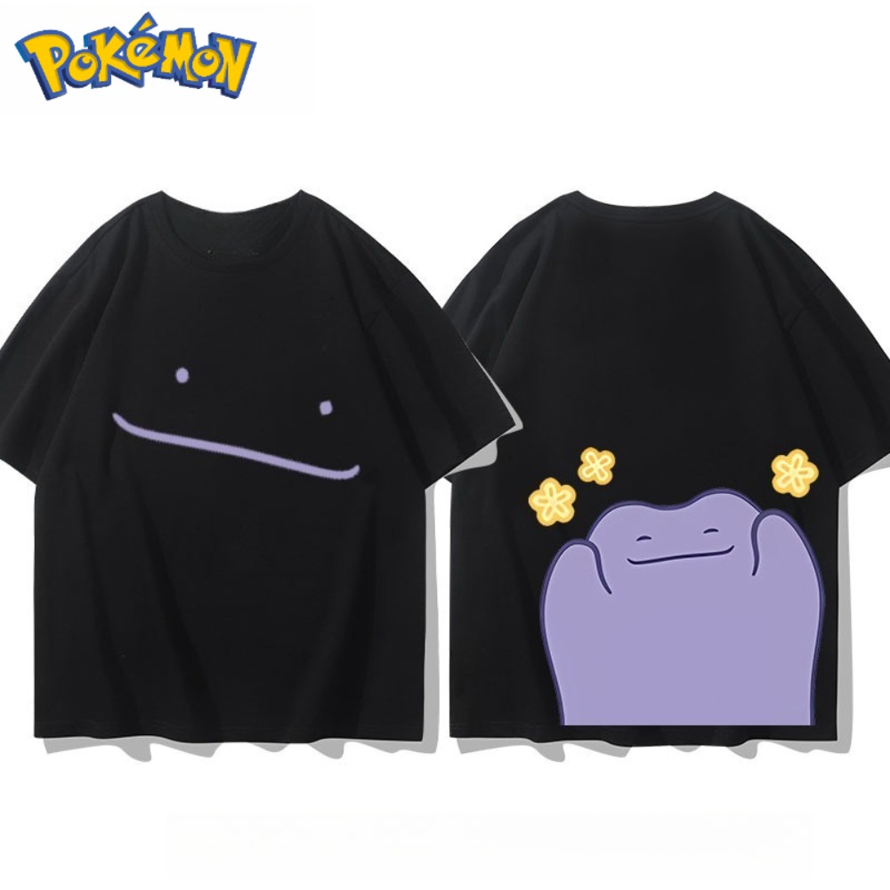 เสื้อยืดพิมพ์ลายโปเกมอนดิทโต้ด - Anime Merchandise Store Japan บทวิจารณ์และราคา