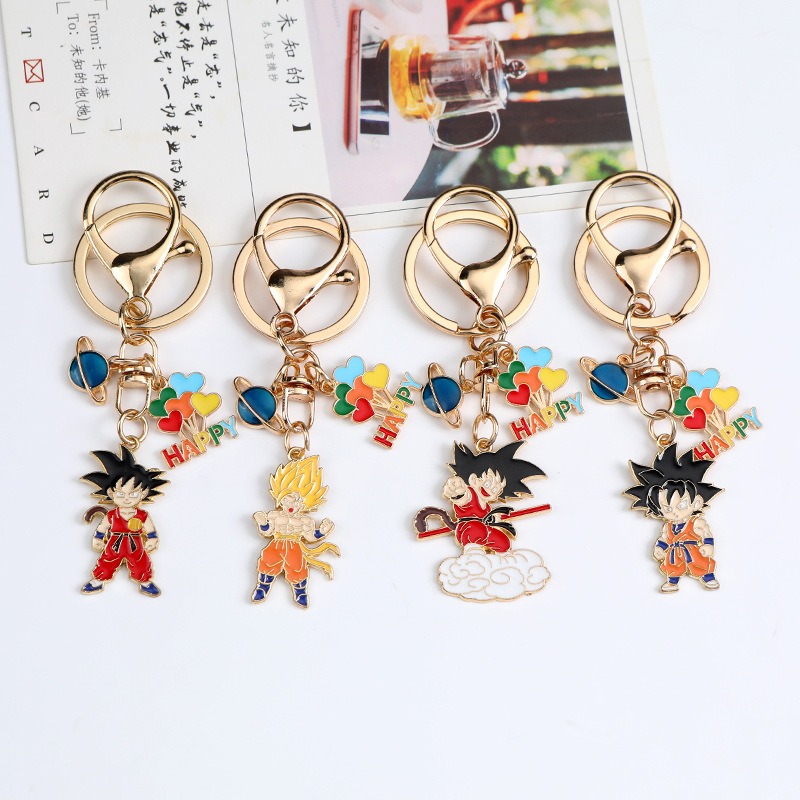 พวงกุญแจโลหะลายการ์ตูนดราก้อนบ - Anime Merchandise Keychains บทวิจารณ์และราคา