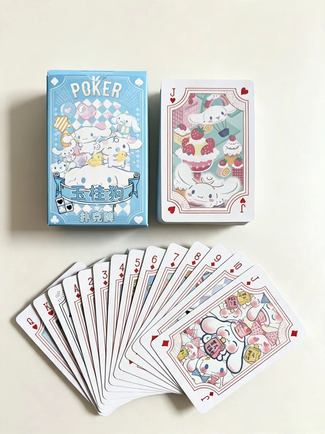 การ์ดเล่นไพ่ซานริโอ เกมกระดานโ - Themed Playing Card บทวิจารณ์และราคา