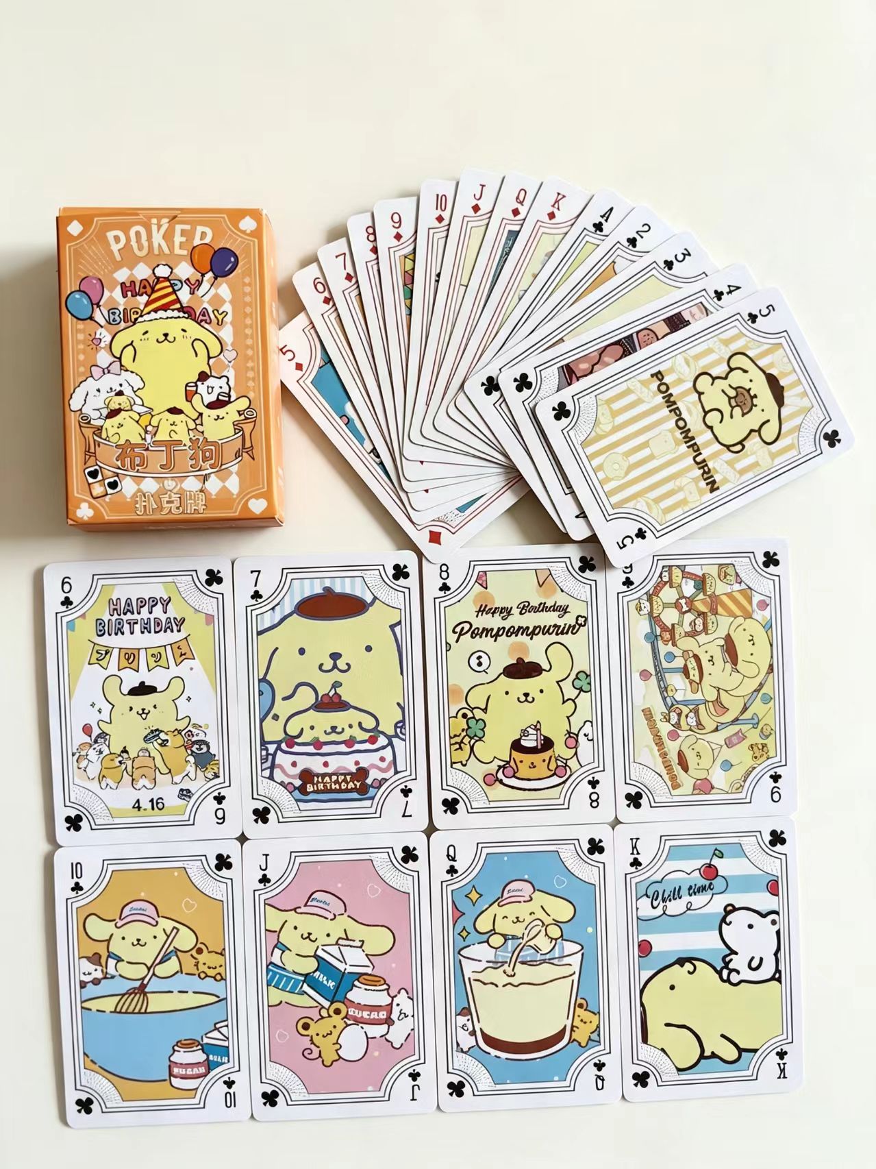 การ์ดเล่นไพ่ซานริโอ เกมกระดานโ - Themed Playing Card บทวิจารณ์และราคา