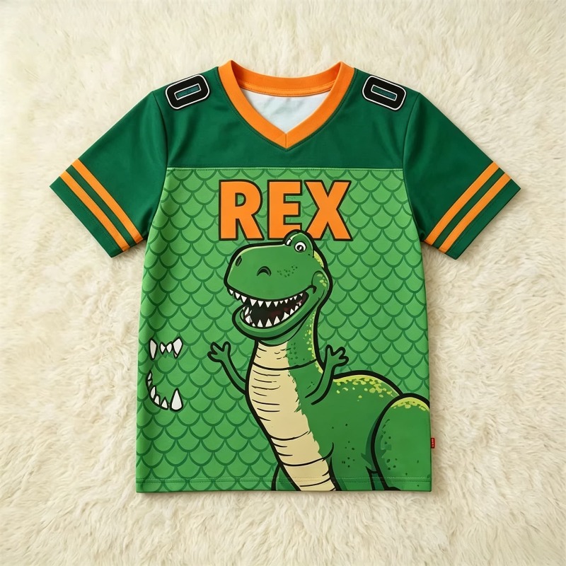 เสื้อยืดฟุตบอลเด็ก ลายทอยสตอรี - Anime Merchandise Clothes บทวิจารณ์และราคา
